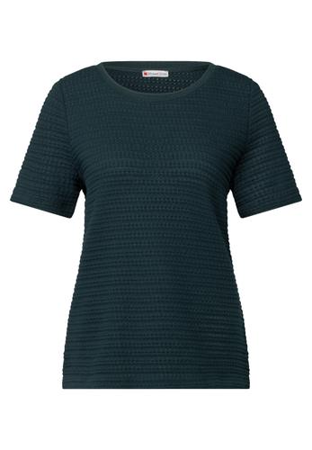 Strick-Look T-Shirt 38 - Hunter Green