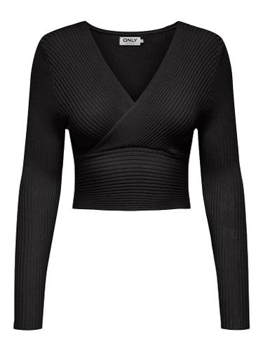 ONLHONOR LS V-NECK CC KNT