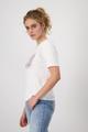 T-Shirt mit Strasssteinen 40 - Off-white