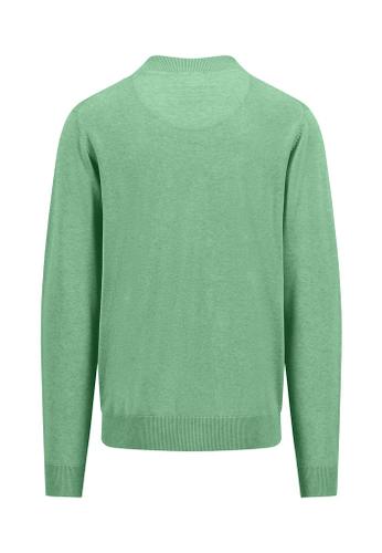 Cardigan College, Superfine Grün XXL