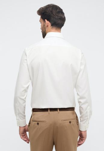 Cover Shirt Twill Langarm Beige 41/Langarm - 65cm