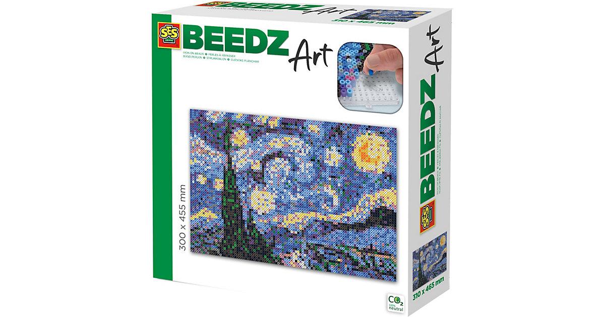 Beedz Art - Bügelperlen Van Gogh Sternennacht, 7.000 Perlen