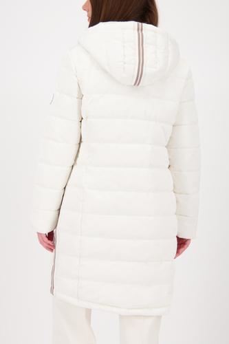 Steppmantel mit Streifen 46 - Cashmere
