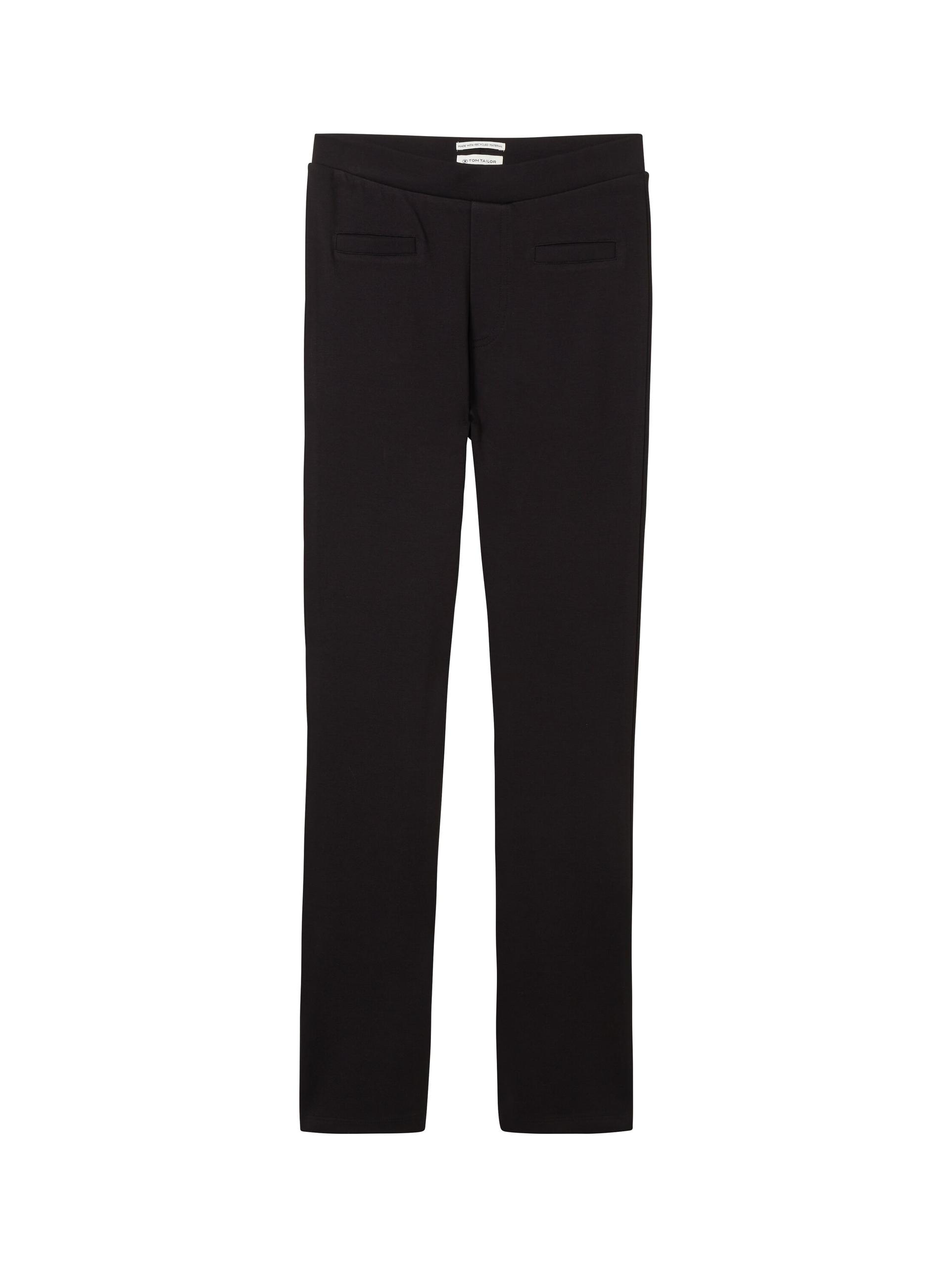 Ausgestellte Hose mit recyceltem Polyester 176 Flared Fit - Deep Black