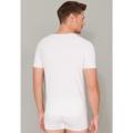 T-shirt V-Ausschnitt 4 - Weiss