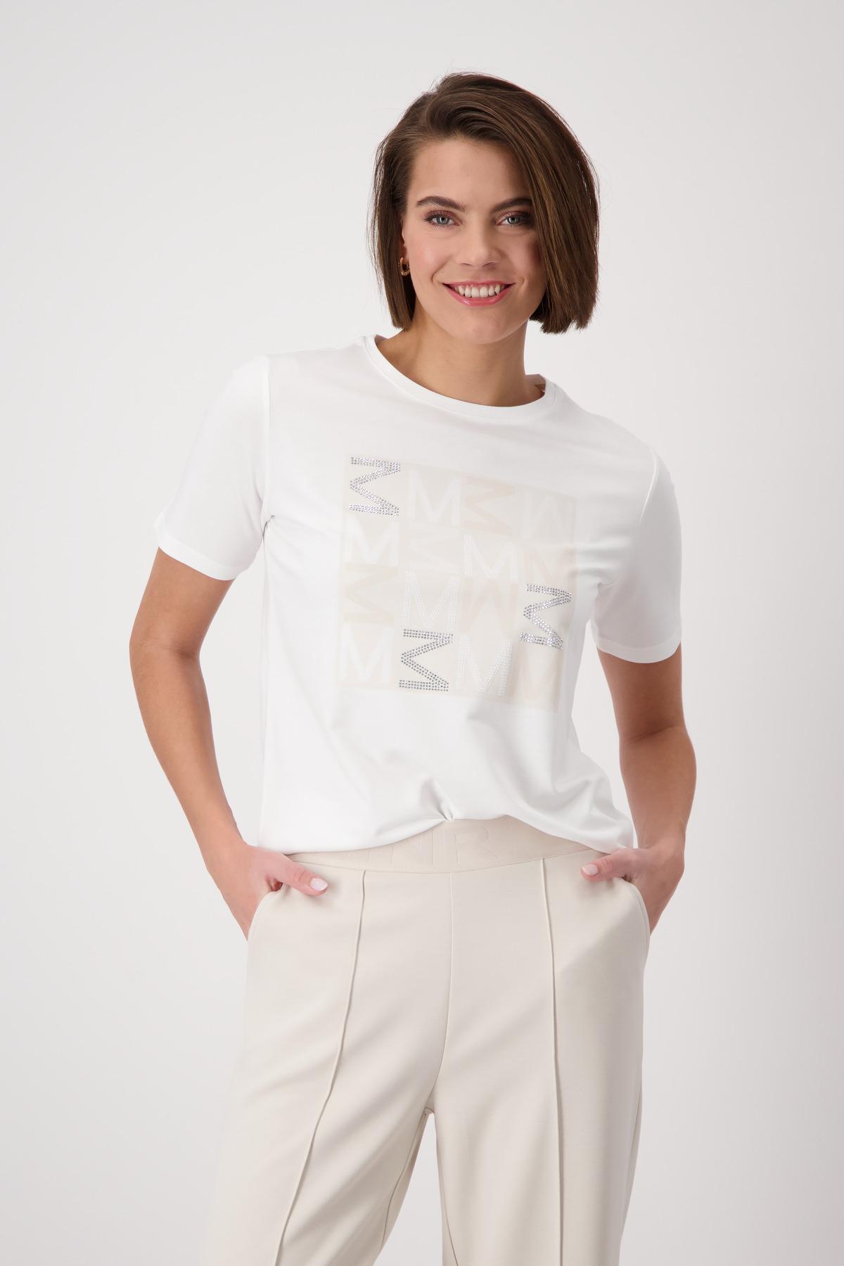 T-Shirt mit Schmuckschrift 40 - Off-white
