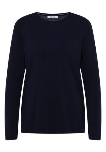 Basic Pullover S - Urban Dark Blue