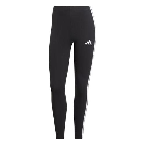 ADIDAS Damen Tight Essentials 3-Streifen Cotton S in Schwarz