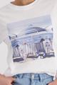 T-Shirt mit Print 42 - Cream