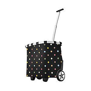 Reisenthel Carrycruiser mit 2 Rollen Shopping 40 Liter Schwarz|mehrfarbig