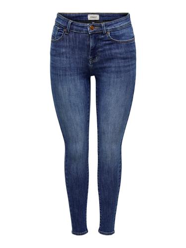 ONLPOWER MID SK PUSHUP DNM TAI012 NOOS S/30 Skinny Fit - Dark Blue Denim