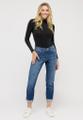 DARLEEN CROP TU Blau 34/30