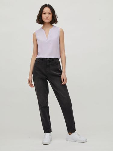 VIROMA V-NECK S/L TOP - NOOS 36 Normal geschnitten - Pastel Lilac