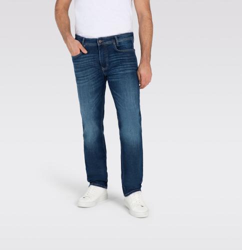 MAC JEANS - Arne, Recycled Denim Blau 34/30