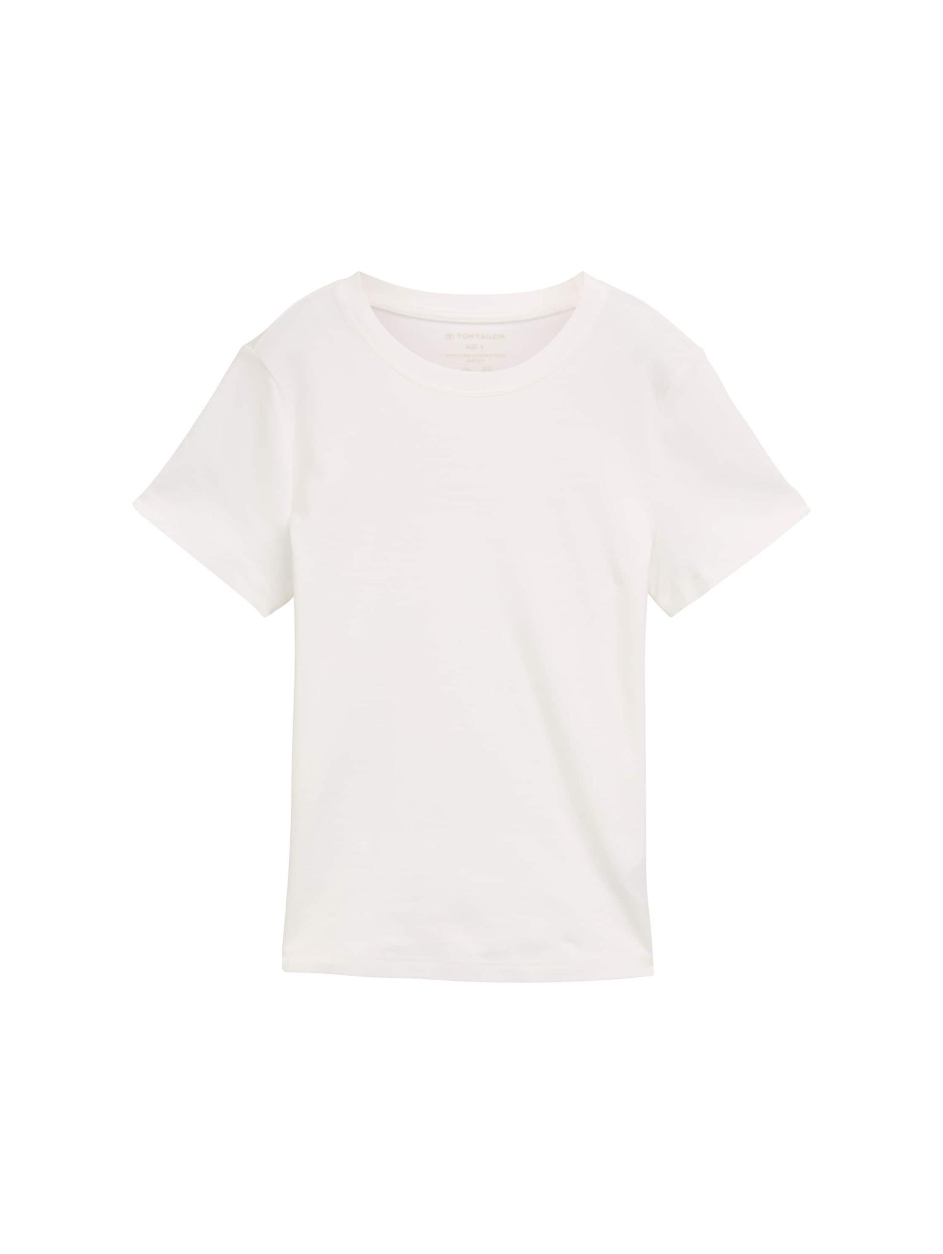 T-Shirt mit Rundhalsausschnitt XL Regular Fit - Whisper White