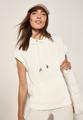 Kurzarm Sweatshirt L - Vanilla White