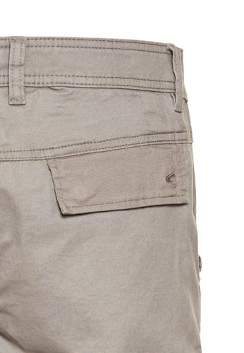 Cargo-Shorts mit Kordelzug und Stretch 33IN Regular Fit - Stone Gray