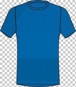 ASICS Herren Laufshirt FuzeX Seamless Kurzarm S in Blau