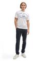 T-Shirt mit Logo-Print M Regular Fit - White