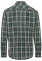 Kariertes Hemd aus reiner Baumwolle XXL Regular Fit - Pine Green