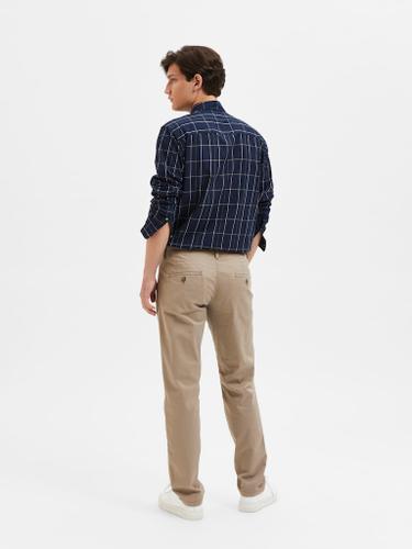 SLH175-SLIM NEW MILES FLEX PANT NOOS Grau 34/30