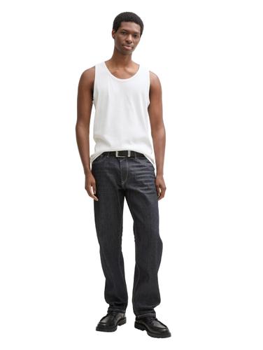 Ripp Tanktop aus Baumwolle XXL Regular Fit - White