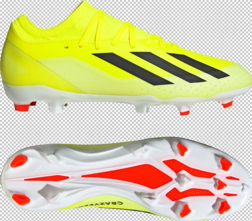 ADIDAS Herren Fussball-Rasenschuhe X CRAZYFAST LEAGUE FG 46 ⅔ in Gelb