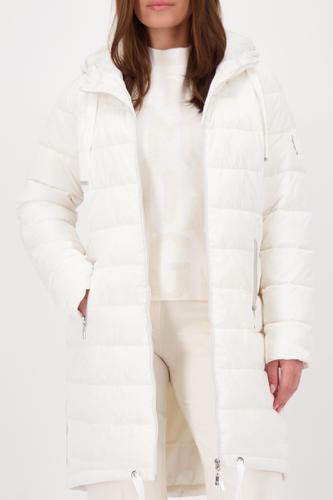 Steppmantel mit Streifen 46 - Cashmere