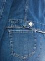Jeansjacke in Denim - "Rethink Together" Blau 42