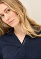 Piqué Polo-Kleid M - Urban Navy Blue