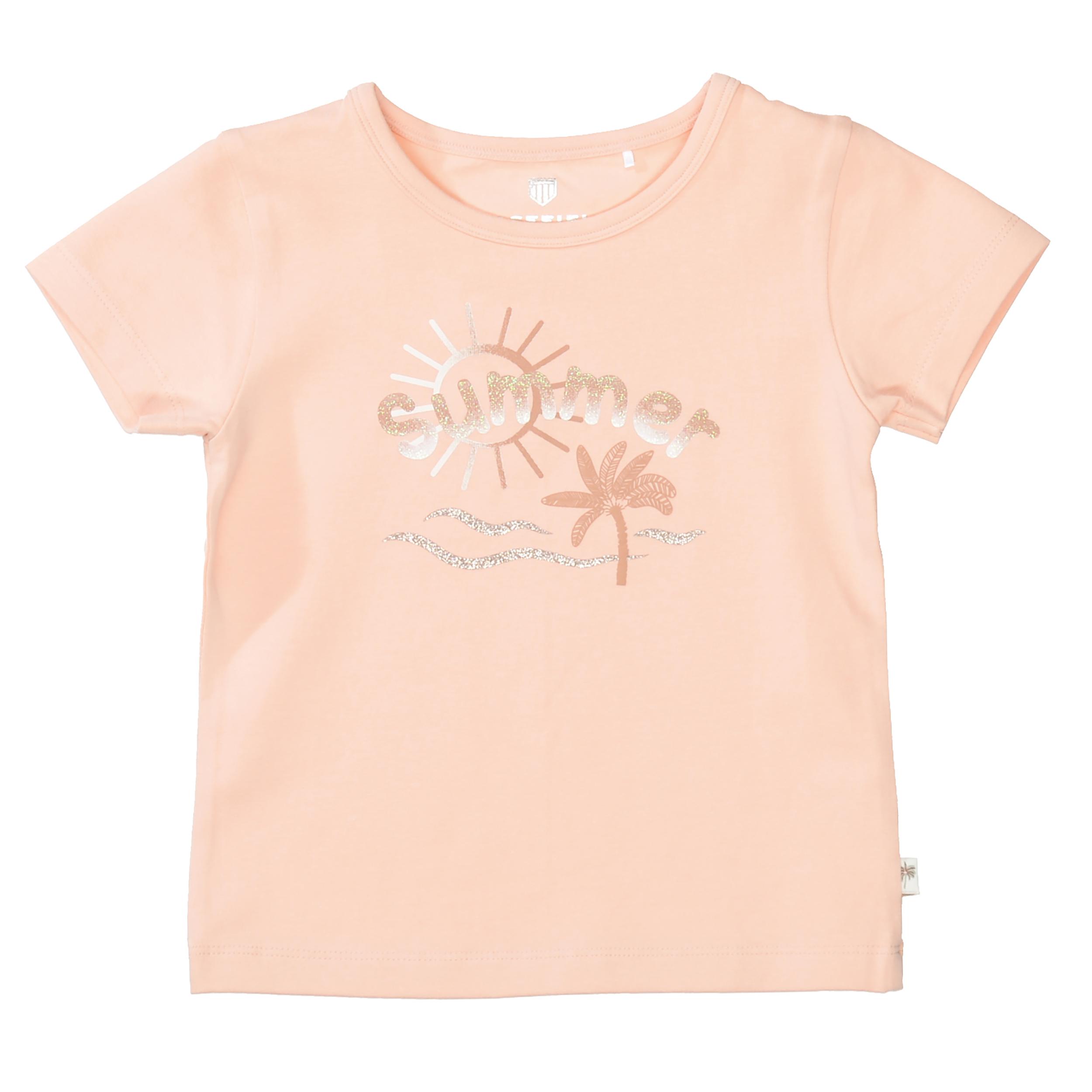 Md.-T-Shirt 116/122 - Peach
