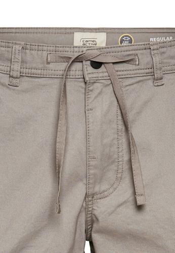 Cargo-Shorts mit Kordelzug und Stretch Grau 35IN