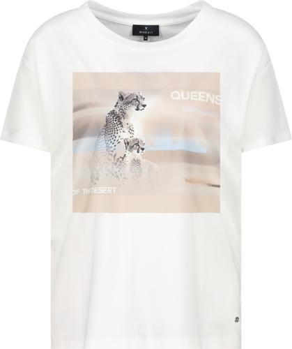 T-Shirt mit Leopardenprint 44 - Off-white