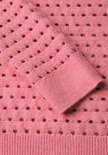 Strukturpullover 42 - Sugar Coral Mel.
