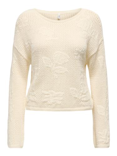 ONLSTACY LS O-NECK CC KNT M Normal geschnitten - Birch