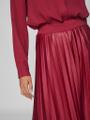 VINITBAN MIDI SKIRT - NOOS XL - Beet Red