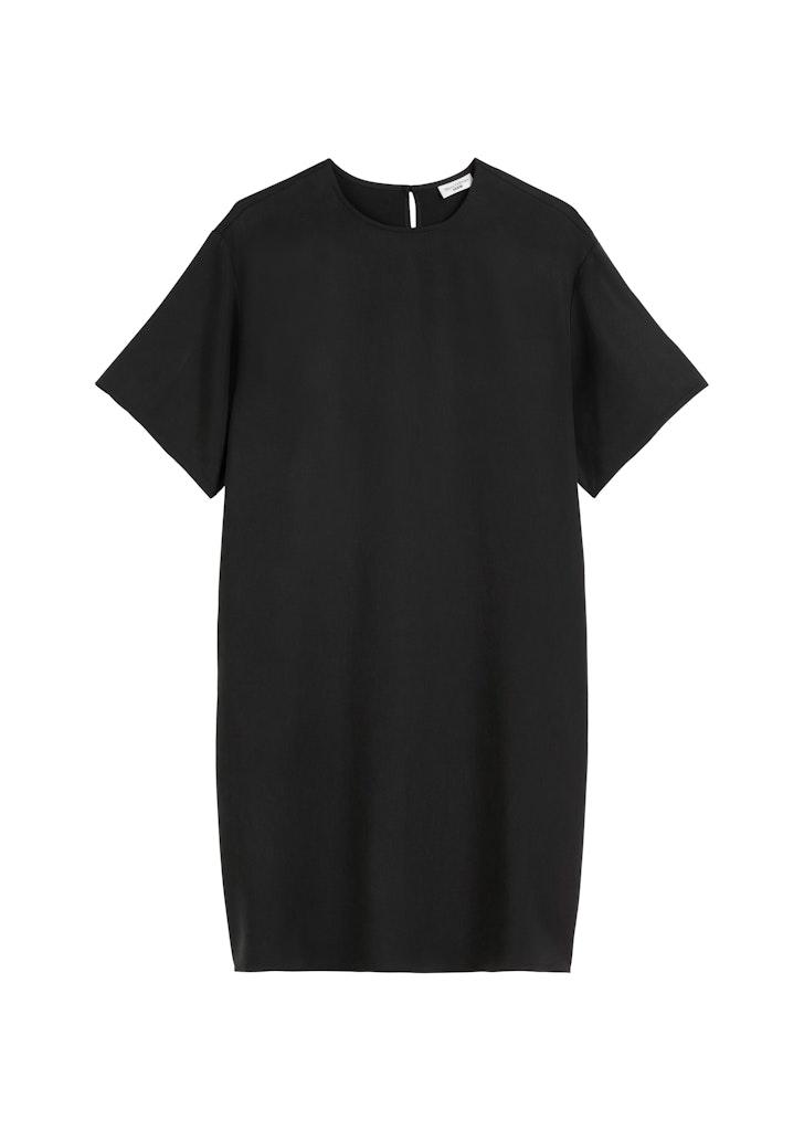 Kurzes Kleid relaxed Blau M