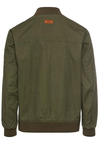 Leichter Blouson mit Stehkragen Grün 50