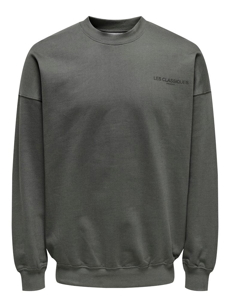 ONSLES CLASSIQUES RLX CREWNECK Grau L