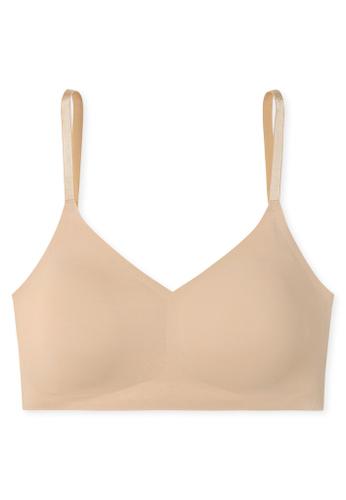Bustier mit Pads Beige 38
