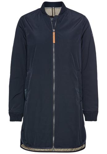 Mantel aus recyceltem Polyester 48 Regular Fit - Navy