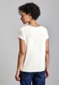 T-Shirt mit Wording Weiß 38
