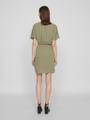 VIMOASHLY BUTTON S/S DRESS Grün 38
