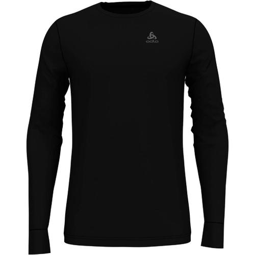ODLO Herren Langarm Shirt BL TOP crew neck l/s MERINO 200 M in Weiß