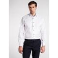 Cover Shirt Twill Langarm 41/Langarm - 65cm MODERN FIT - Weiß