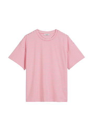 Streifen-T-Shirt relaxed M Relaxed Fit - Medium Pink_multi_01