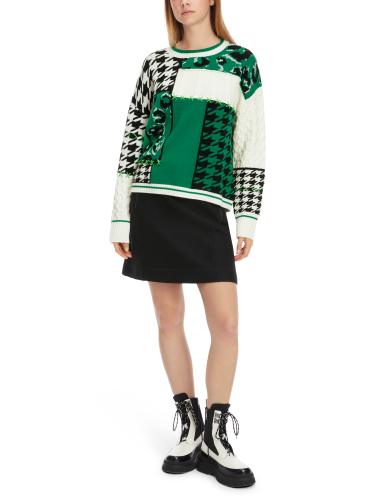Strick-Pullover im Muster-Mix 40 - Brilliant Green New
