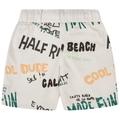 Kn.-Jerseybermudas 104/110 - Light Beige Aop