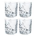 Nachtmann Gläser-Set »Sculpture Whiskybecher 4er Set 365ml«, Kristallglas