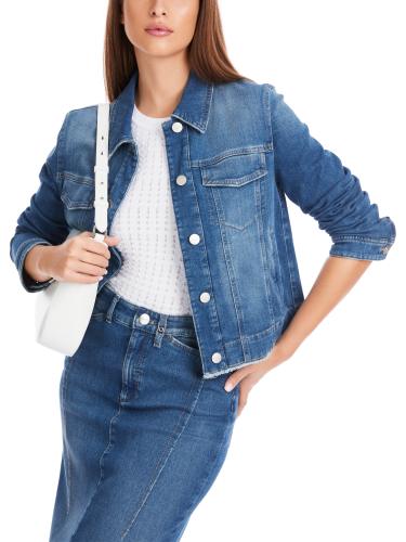 Jeansjacke in Denim - "Rethink Together" 46 - Blue Denim
